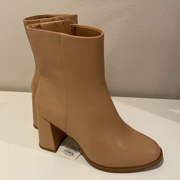 a new day Tan Heeled Boots - Picture 2 of 2